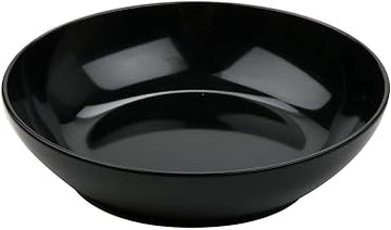 G.E.T. 1.3 qt Black Elegance Melamine Bowl (Set of 12)