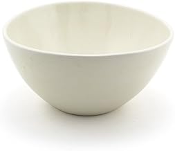 Front of the House DBO154WHP21 7.5" Tall Kiln Bowl, Diameter ", 7.5" L x 7.25" W x 3.75" H, 42 oz., White (Pack of 4)