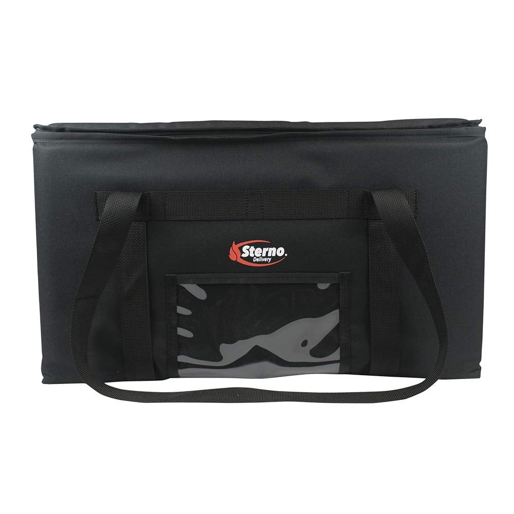 Delivery Insulated Food Carrier Catering - XL by Sterno – XX-Large, 4.0 load, Synthetic, Black, Model 70514