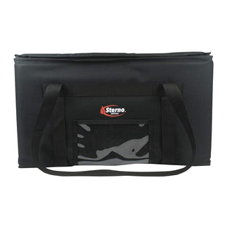 Delivery Insulated Food Carrier Catering - XL by Sterno – XX-Large, 4.0 load, Synthetic, Black, Model 70514