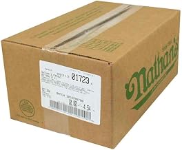 Nathans Famous Skinless Beef Frank -- 40 per case.