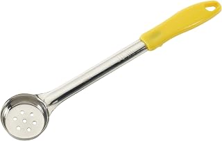 Winco Perforated Food Portioner, 1-Ounce, Medium, Stainless Steel, Yellow