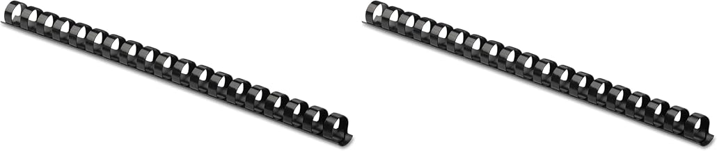 Fellowes 3/8in Black Binding Combs (50-Pack)