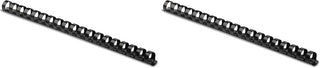 Fellowes 3/8in Black Binding Combs (50-Pack)