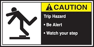 Label, Accuform Signs, LECN682, 5.1cm - 1.3cm Hx 5" W