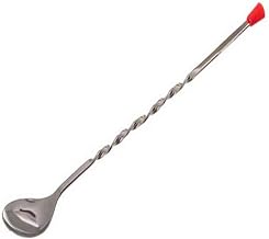 American Metalcraft 511K 11" Stainless Steel Twisted Handle Bar Spoon