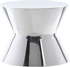 HUBERT Pedestal Display Riser Stainless Steel - 7" Dia x 6" H