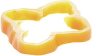Bell Pepper Ring Orange Plastic Replica - 3" Dia