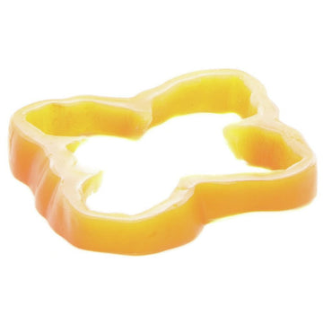 Bell Pepper Ring Orange Plastic Replica - 3" Dia by CCI IND INCREDIBLE INEDIBLES – Commercial Grade