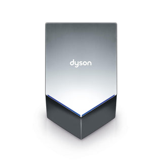 Airblade V Hand Dryer by Dyson – 4"L x 9.25"W x 15.5"H, Plastic, Nickel, Model 307174-01