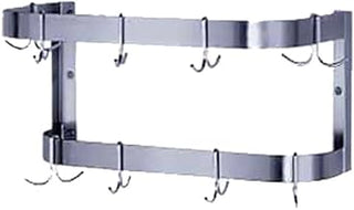 Advance Tabco 72" Stainless Steel Double Bar Pot Rack, SW-72