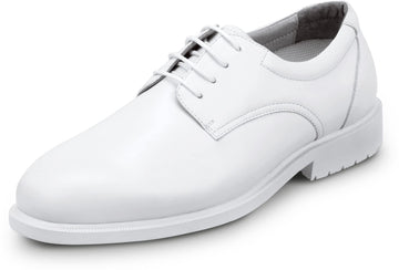 Unisex White MaxTrax Soft Toe SRO Dress Shoe 10.5 M by SR Max – 10.5, Rubber, White, Model Arlington