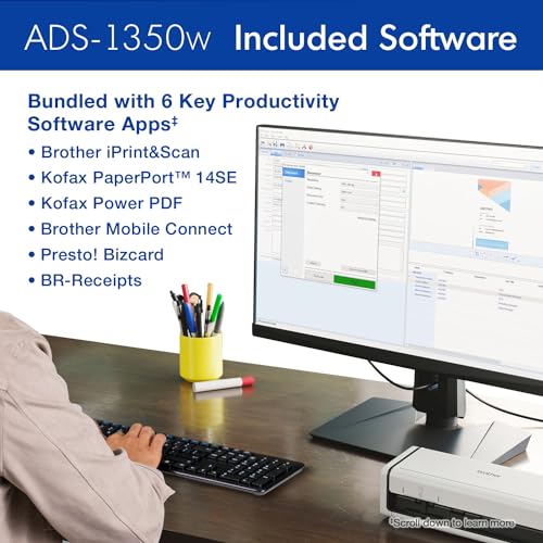 Brother New / 8.50" x 14" / White/Black Computers & Accessories