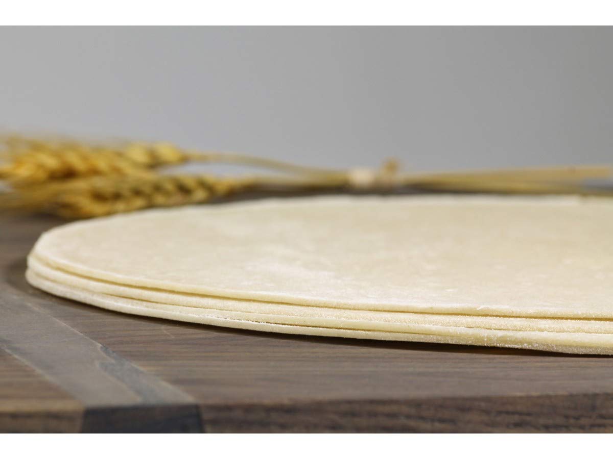 Crust Original Round Par Baked Pizza Shell Flatbread by Ultra Thin – 10 inch, Pack of 50