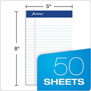 Ampad 1 / 5 x 8 / White Memo & Scratch Pads