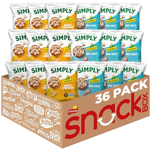 Smartfood Simply Smartfood Variety Pack / 0.5 Ounce (Pack of 36) / 1 Popped