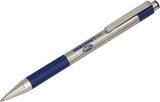 AbilityOne 7520017027809 - SKILCRAFT®/Zebra® Stainless-Steel Retractable Gel Pen - Blue Ink - Medium Point - 2 units