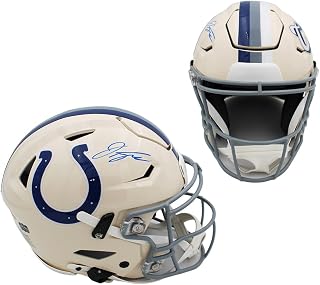 Jonathan Taylor Autographed/Signed Indianapolis Speed Flex Authentic Retro Football Helmet
