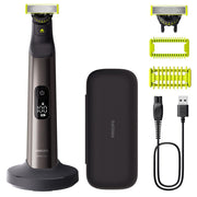 Oneblade Pro 360 F+b Shaver One Size by PHILIPS – One Size, Black and Grey, Model QP6652/61