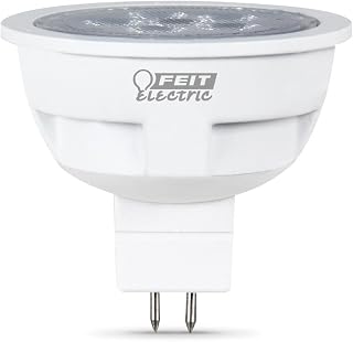 Feit Electric MR16 12 Volt Bi-Pin, Dimmable Performance LED, 75W Equivalent, 3000K Pack of 12