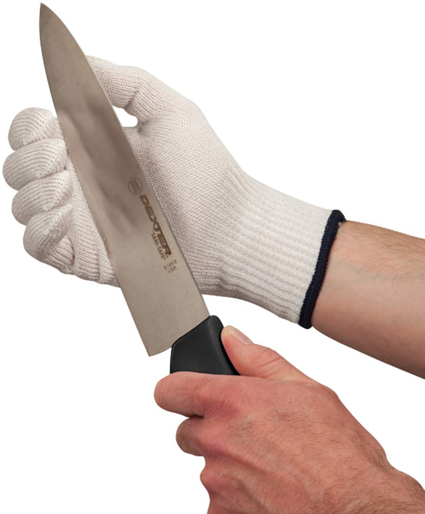 San Jamar Medium / Tan / Basic Safety Work Gloves