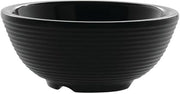 Products 4 oz./118 mL Ribbed Ramekin by Tablecraft – Large, 4.0 ounces, Melamine, Black, Pack of 12