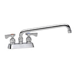 Krowne Royal Series Faucet – 18"L x 12"W x 2"H, Ceramic, Silver, Model 15-314L