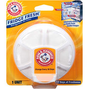 ARM & HAMMER 4.3 Ounce (Pack of 1) / White / Fridge Fresh Compact Refrigerators