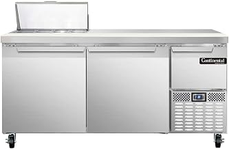 CRA68-8 Refrigerated Base Sandwich Unit, 68" W, With 8 Pan Openings