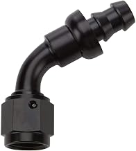 Pushlock Hose End Black 60 Deg Elbow -6