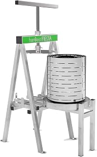 Harvest Fiesta Stainless Steel 15 Liter Fruit and Wine Press