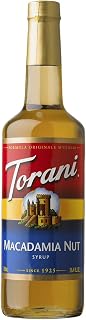 Torani Macadamia Nut Syrup, 750 mL