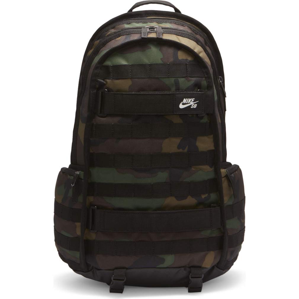 SB RPM AOP Backpack - CK by Nike – One Size, Polyester, Camo/Black, Model CK5888-010