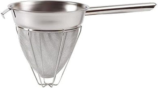 Winco 8" Stainless Steel Bouillon Strainer