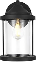 Roy One Light Outdoor Wall Sconce Black