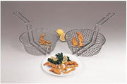 American Metalcraft CBC10 Culinary Basket, Coarse Mesh, Tinned Steel, 10" Dia., 3" H