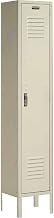 Global Industrial Paramount Single Tier 1 Door Locker, 12"W x 12"D x 66"H
