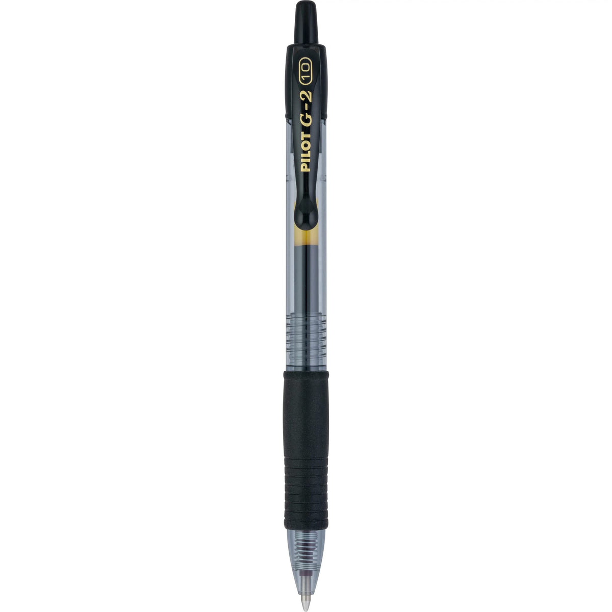 G2 Premium Rolling Ball Gel Pens by PILOT – 5 Count (Pack of 2), Rubber, Black, Pack of 2, Model 31303