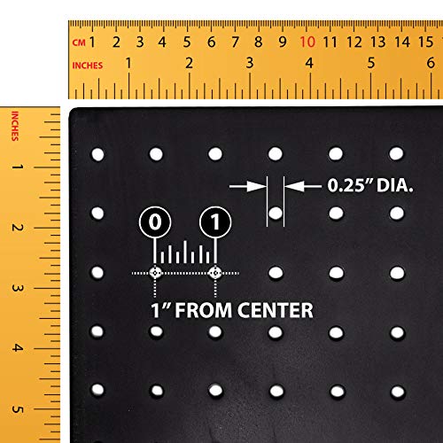 Azar Displays Pegboard Only / Black / Small Display Racks