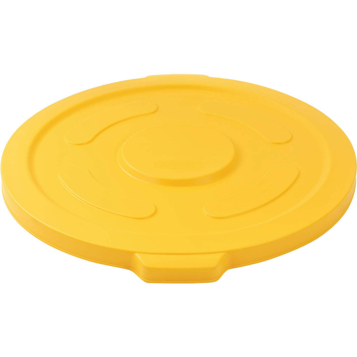 Global Industrial Yellow / 27-1/2" Diameter x 2-1/2"H / Industrial Kitchen Trash Cans