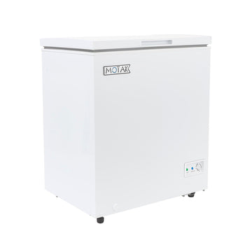 30" Mobile Chest Freezer by MOTAK – 30.30x23.00x35.00, In Description, White, Model MCF-5