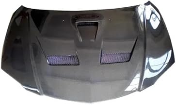 Engine Hood Engine Cover Compatible For Mazda 3 EVO Modified Carbon Fiber Unpainted Resin Body Kit Auto Accessories(Carbon fiber)
