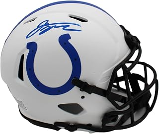 Jonathan Taylor Autographed/Signed Indianapolis Speed Authentic Lunar Football Helmet