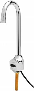 T&S Brass EC-3100-XP-LF10 ChekPoint Electronic Faucet, 120XP Rigid Plain-End Gooseneck, 1.0 GPM Flow Control