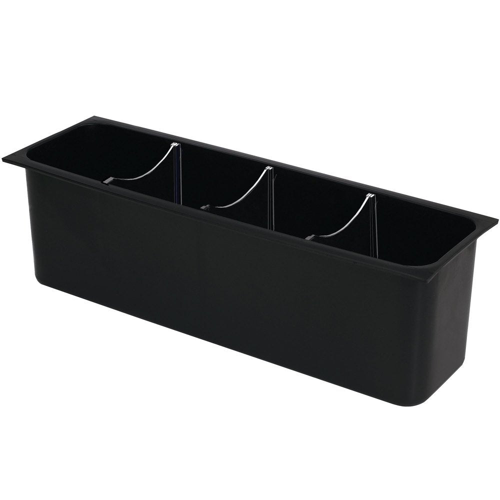 TableTop King A-18 4-Bottle Rack Insert by Advance Tabco – Plastic, Black, Model VDM-109A18