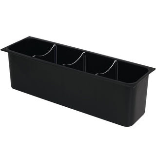 TableTop King A-18 4-Bottle Rack Insert by Advance Tabco – Plastic, Black, Model VDM-109A18