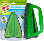 Scotch-Brite Fibre Bathroom Scrubber Brush (Green, Pack of 2)