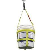 Bucket Sling by Lift All – 1"W x 28"H, Polyester, Yellow, Model BS5
