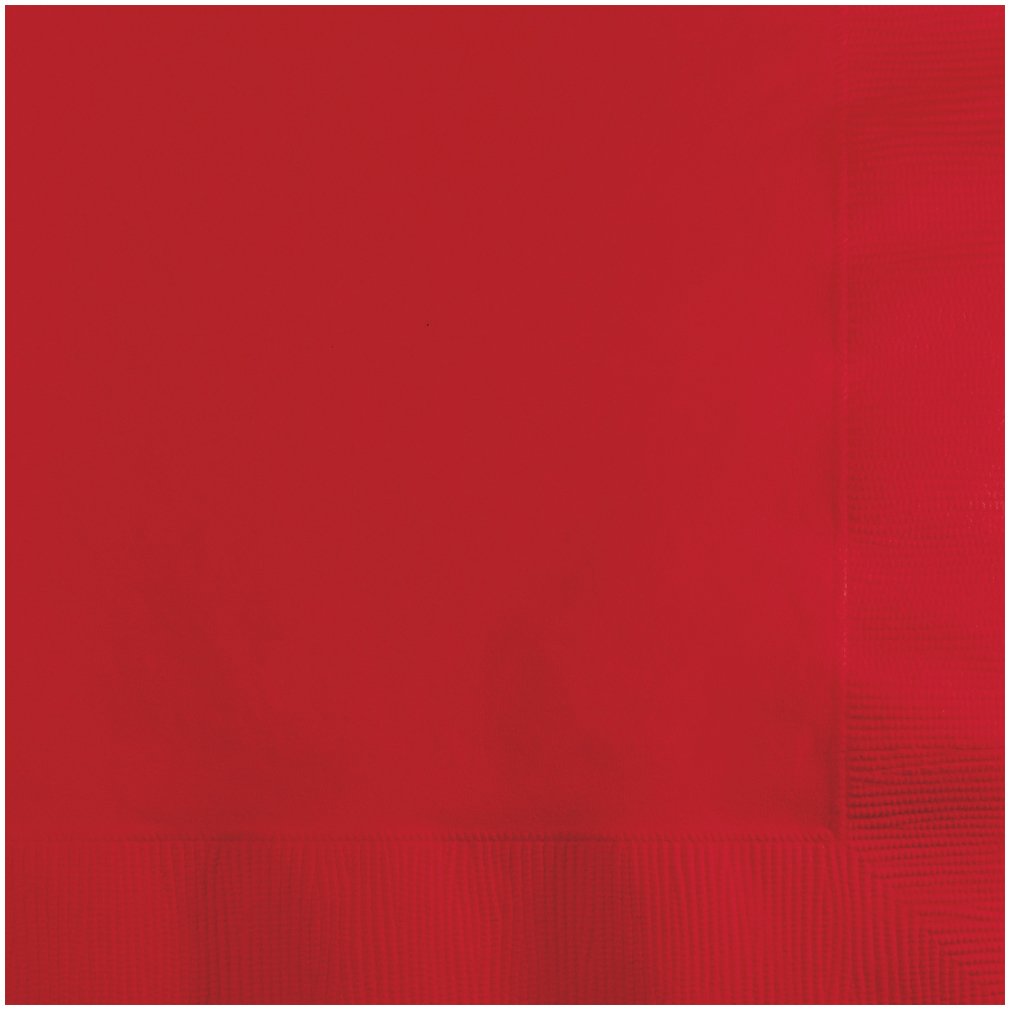 Classic Red 2-Ply Beverage Napkins