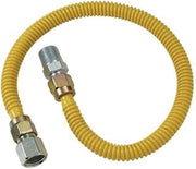 BrassCraft CSSC21-12 ProCoated Stainless Steel Gas Connector, 3/4-Inch F.I.P. by 3/4-Inch M.I.P.